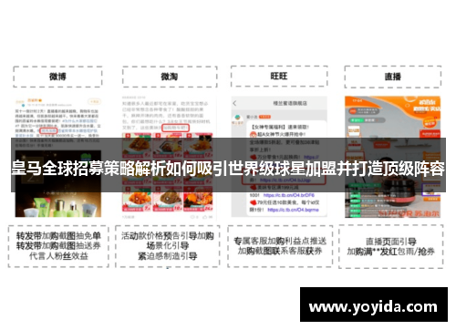 皇马全球招募策略解析如何吸引世界级球星加盟并打造顶级阵容